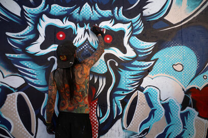  Снимка на деня: Графити фестивал облагородява столицата на Косово 