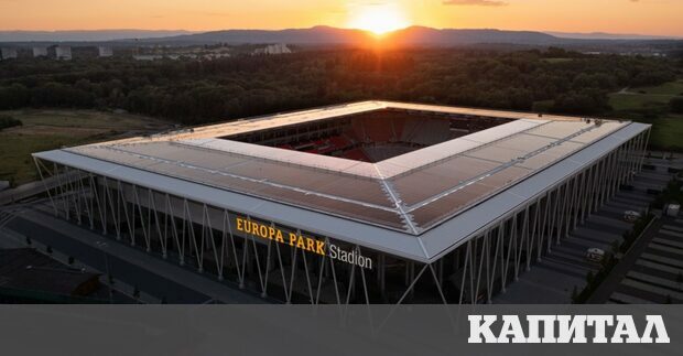 Футболният отбор ШК Фрайбург вкара гол за отбора на въглеродната