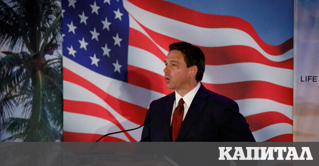 Губернаторът на Флорида е смятан за главен съперник на бившия