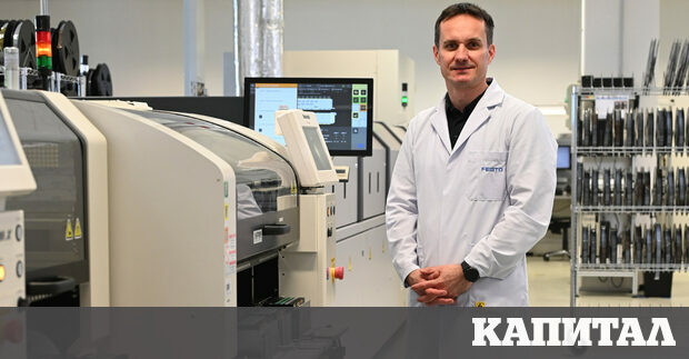 ВизиткаКалин Добрев е управител на германската Фесто производство от април